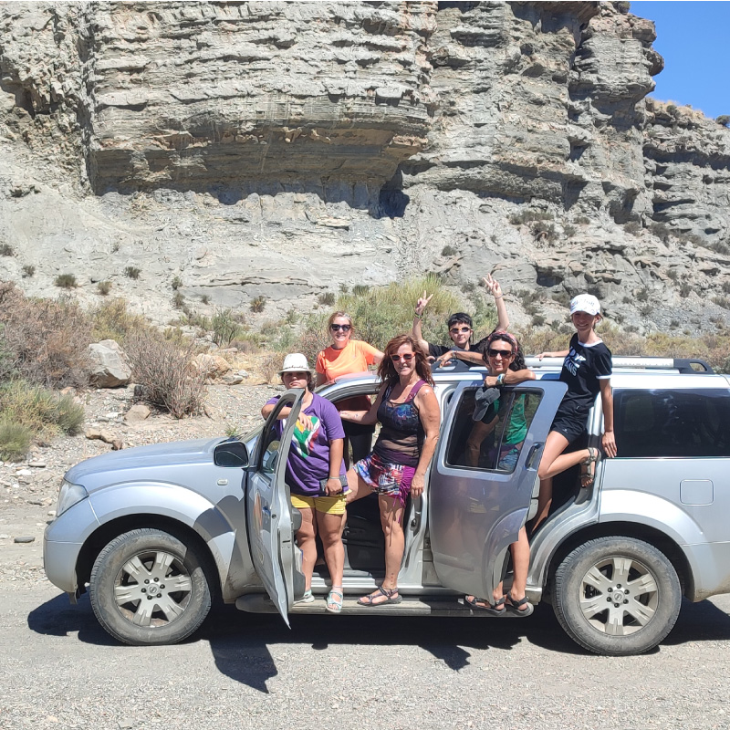 Routes through the desert 1 Rutas---4x4
