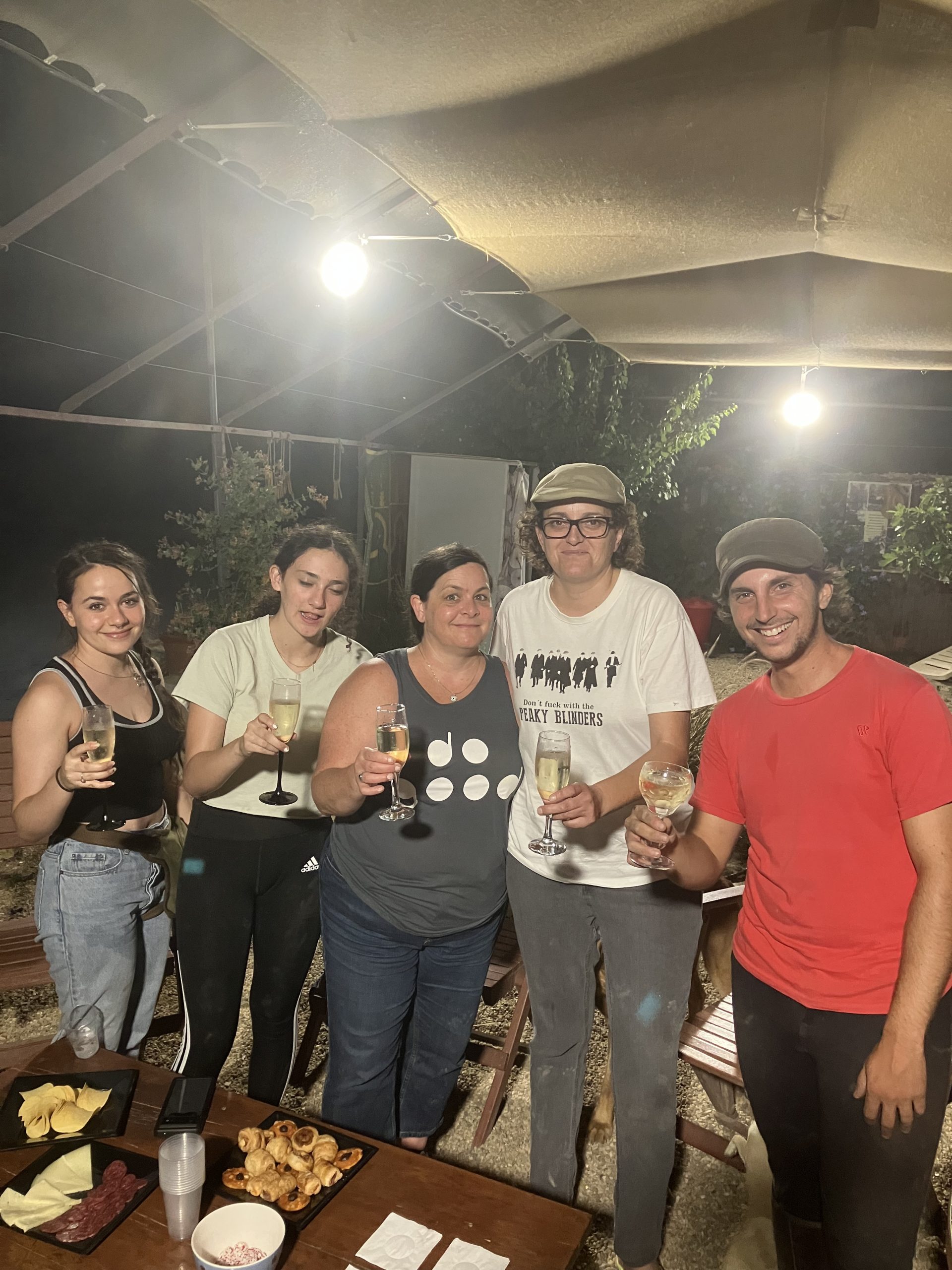 Rosa Lituca e hijas. Ruta a caballo nocturna 2023 scaled 1